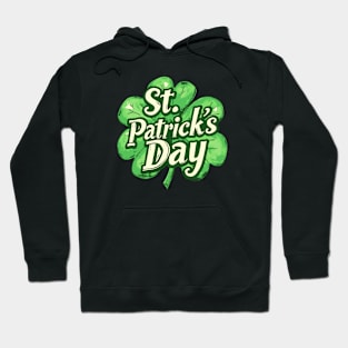 green shamrock Hoodie